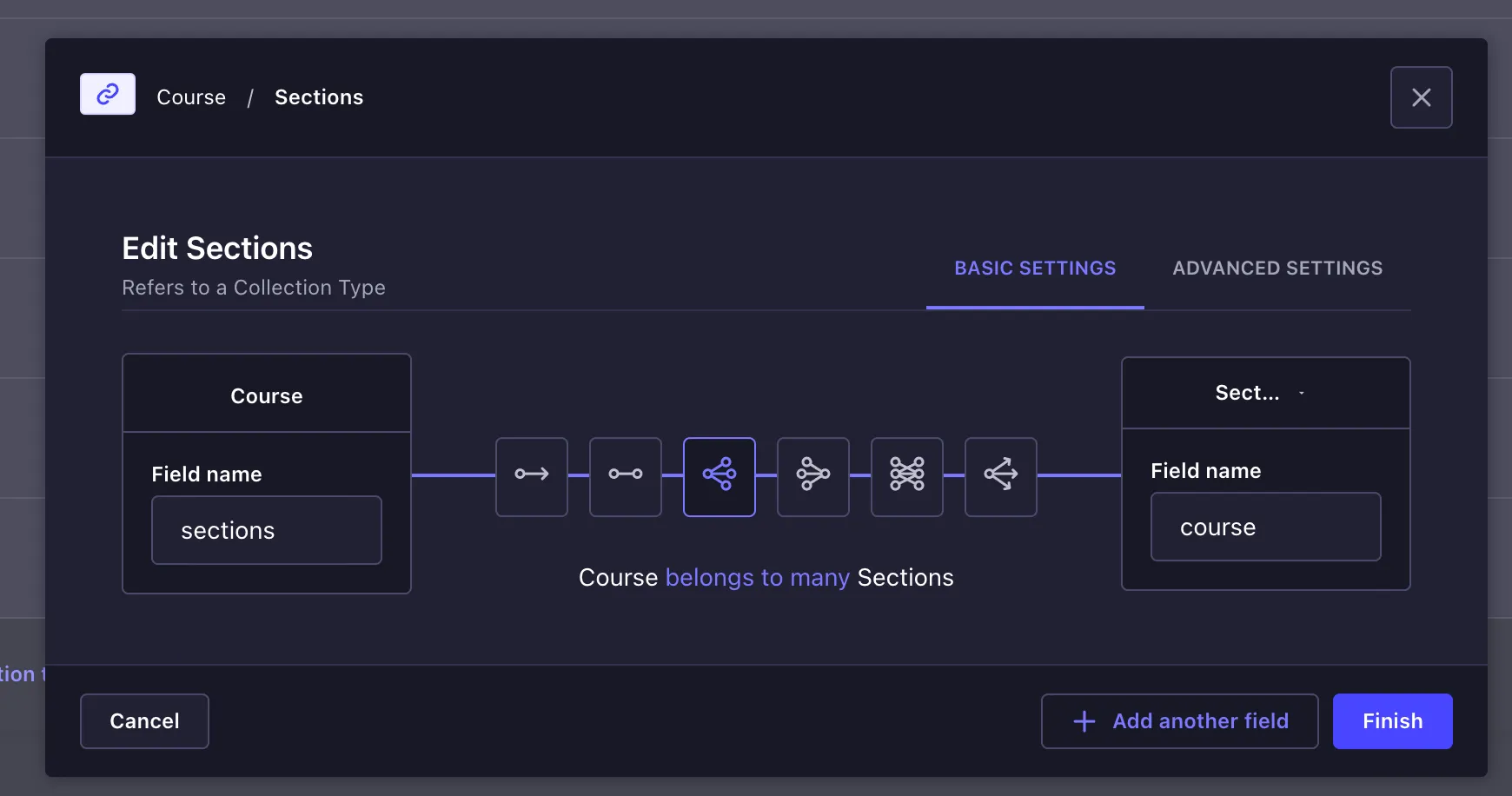 auto created relation