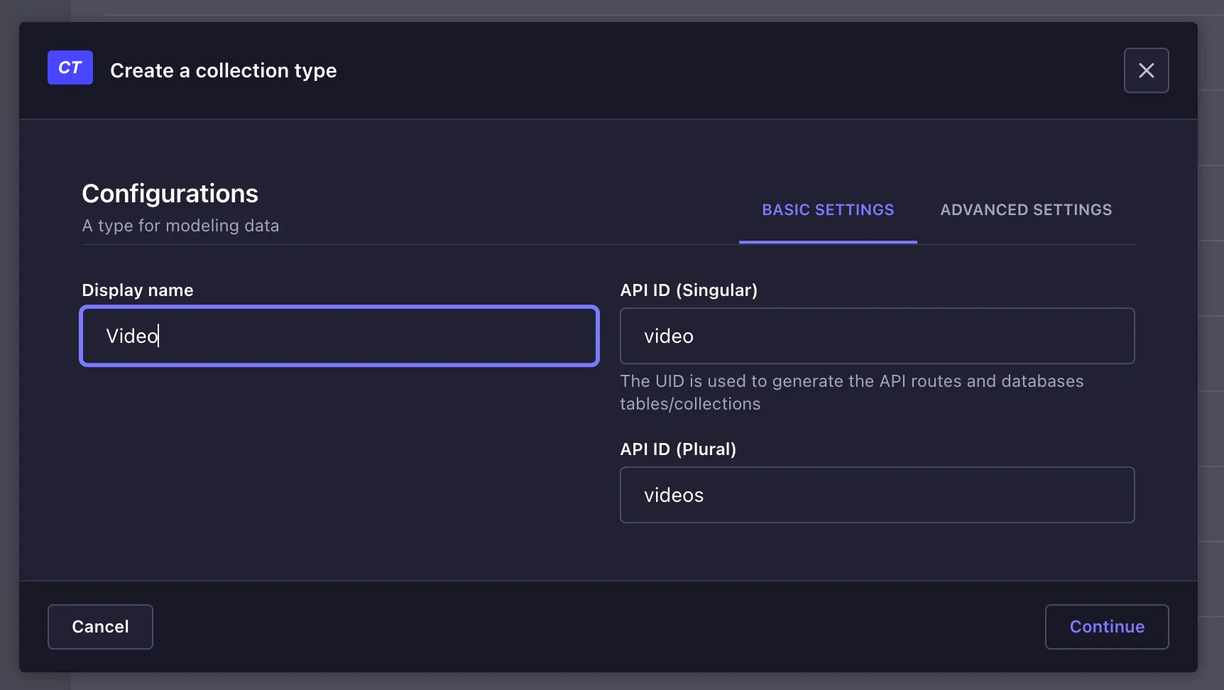 Create video collection