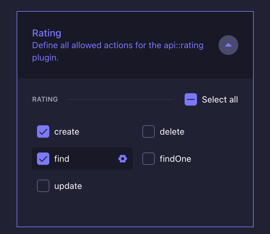 rating permission