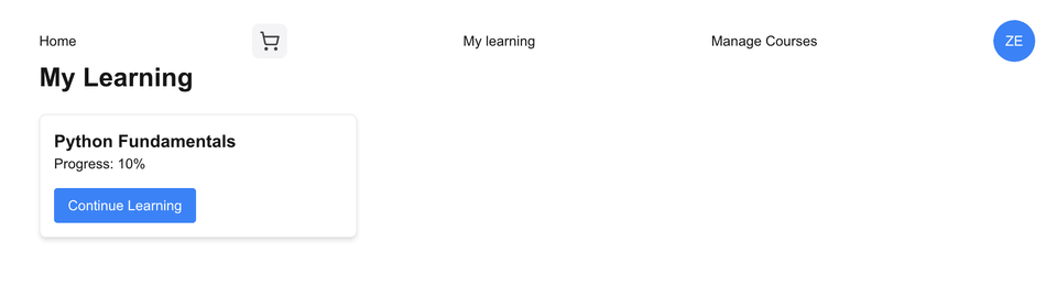 my learning